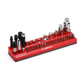 CASOMAN magnetic socket accessory holder tray keeps bits organized and accessible