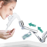 CECEFIN 1080° rotating extender arm extended for tall sinks with back-friendly reach