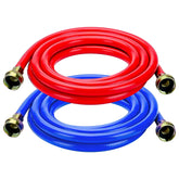 Cenipar 10ft blue cold-water washing machine hose with leak-proof gasket.