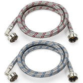 Cenipar 4ft blue hose with 90-degree elbow for easy hot water hookup