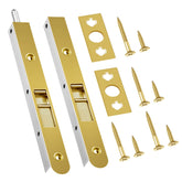 Ceoighe 7-inch flush bolt on double door with copper plating for added security