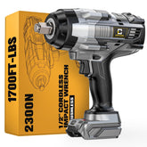 Cerycose cordless impact wrench 1/2-inch bare tool showing high torque capability for heavy fasteners