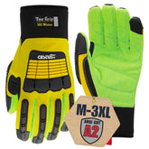 Cestus 5076 winter gloves front view showing insulated warmth for cold conditions