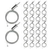 cezelux hexagon garage light cable for secure, neat installations