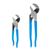 Channellock GS-1 6.5-inch tongue and groove plier with blue grips for a secure grip