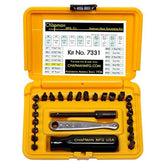 Chapman MFG 7331 screwdriver set with 24 bits for versatile home repairs.