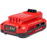 Cheerlark Upgrade 1-Pack 20V battery front view boosting runtime for Craftsman V20 tools