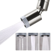 Chiataoma rotating faucet nozzle with 360° swivel for easier reach.