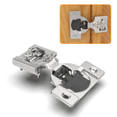 Chibery 10-pack halfinch overlay hinges for smooth, quiet cabinet doors.