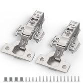 Chibery concealed hinge with soft close for smooth cabinet doors.