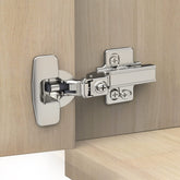 Chibery frameless inset soft-close hinge clip-on for smooth cabinet doors