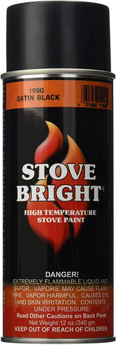 Chimney Plus Stove Bright paint bottle for high-heat fireplace protection.