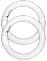 CHKADAWA circular bulb fc8t9-dl 8in shown in a bright kitchen for daylight task lighting