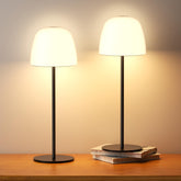 CHLORANTHUS 2 Pack cordless table lamp front view for desk or bedside lighting