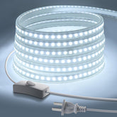 CHNMALITAI super bright outdoor LED strip white 16.4ft for vibrant garden lighting