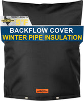 Cholila Cover backflow insulated outer with 600D Oxford fabric protects pipes from freezing