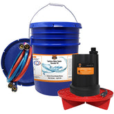 Chromex Tankless Heater Flush Kit setup for efficient descaling and maintenance.