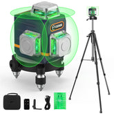 CIGMAN 3D laser level mounted on a sturdy tripod for precise room-wide alignment