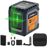 CIGMAN CM-G02 green line laser shows crisp tiling and interior alignment.