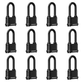 CINCINNO weatherproof padlock body closeup showing rust-resistant zinc durability