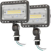 CINOTON 20W flood light outdoor front view for entryway illumination