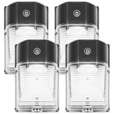 CINOTON 26W wall pack with dusk-to-dawn sensor for energy-efficient exterior lighting