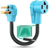 CircleCord dryer adapter 4P-to-3P connection for quick, plug-and-play compatibility with older outlets.