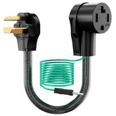 CircleCord dryer adapter 4p-to-3p plug, enables safe compatibility in older homes.