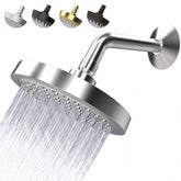 CircleSplash showerhead with 6-inch face for broad coverage.