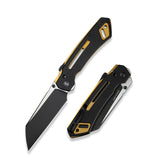 CIVIVI Buster FG blade close-up shows Nitro-V steel edge for precise cuts.