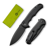 CIVIVI Button Lock Praxis knife blade open for quick everyday carry