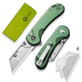 CIVIVI Elementum folding knife top view showing precise deployment for quick tasks