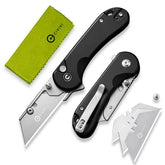 CIVIVI Elementum knife folded for pocket carry, compact and safe.