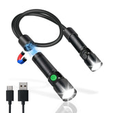 CLAKAP LED Neck Light with magnetic base for hands-free under-hood illumination