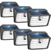 CLAONER outdoor solar motion light delivers bright 800lm for clear nighttime visibility.