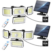 CLAONER solar security light panel with high-efficiency cells for fast charging and reliable illumination.