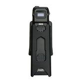 Clip & Carry EDC29 holster front view with secure locking for belt carry.