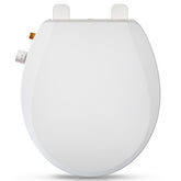 Clirass round bidet seat profile with compact, comfortable fit.