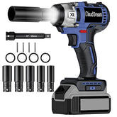 CloudDream cordless impact wrench with one-half-inch drive for heavy bolting tasks