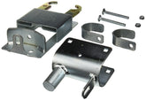 CO-LINE WELDING R-158-2L side view shows a durable two-way gate latch for secure livestock gates.