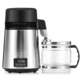 CO-Z 1.1 gallon distiller top view showing compact countertop design for pure water