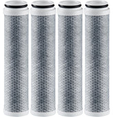 Cobbe 4-pack replacement filters for handheld shower heads reduce chlorine exposure for smoother skin.
