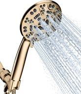 Cobbe 8-Function handheld shower head with versatile spray options for daily showers.