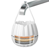 Cobbe bath-filter-tub-overview shows soft water feel for skin and hair.