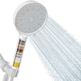 Cobbe filtered shower head handheld with ergonomic grip for easy use.