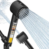 Cobbe filtered shower head overview with handheld design and filtration built-in for cleaner showers.