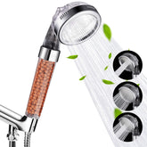 Cobbe shower head set close-up with sleek finish and easy grip