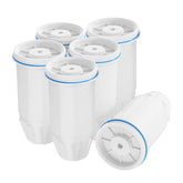 Cobectal fit-for-zero pitcher filter pack six reduces lead and contaminants for safer drinking water