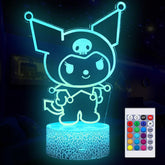 COBIKU 16 Colors Night Light front view with a vivid 3D illusion for cozy spaces