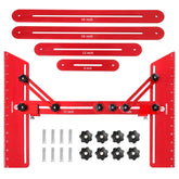 Cocowin stair tread template tool with angled brace for precise layout.